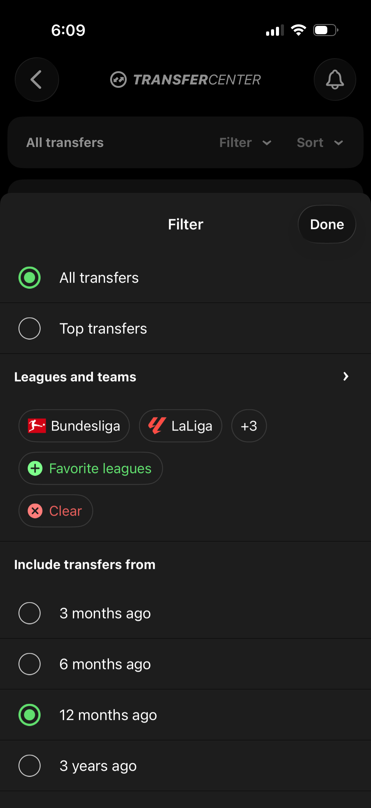 fotmob search screenshot